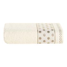 Toalha De Banho Celine 01 Peça 100% Algodão 450g/m² Suave - Palha Pérola