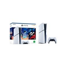 Console Sony PlayStation 5, Com Leitor de Discos, SSD 1TB, Controle Sem Fio DualSense + 2 Jogos - 1000050613