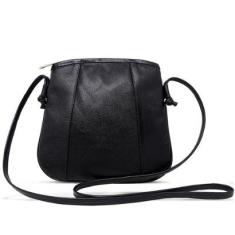 Bolsa a Tiracolo de Couro Laila - Marrom Café-Unissex