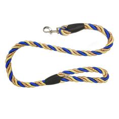Coleira Corda De Nylon Trançada Cachorro Guia Medio Porte