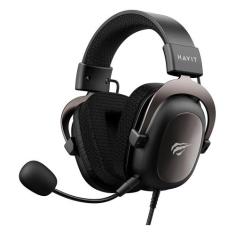Headset Gamer Havit, Drivers 53mm, Microfone Plugável, 3.5mm, PC, PS4,