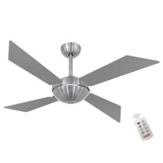 Ventilador Tecno Off Titanio 220V e Controle Remoto - CASAH, 220V