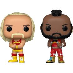 Funko Pop! WWE - Hulk Hogan & Mr. T, Hulkamania 2 Pack, Amazon Exclusive (51720)