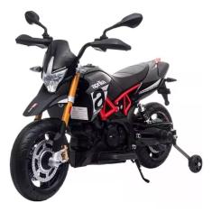 Mini Moto Elétrica Infantil Aprilia Dosoduro 900 12V Até 25 Kg Com Luz E Som