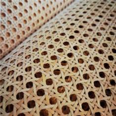 Palha Natural Rattan Real Da Indonésia Sextavada 60cm x 1 MT