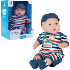 Boneca Bebê Miyo Menino  2246 Cotiplas