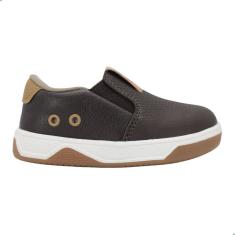 Tênis bb Casual Molekinho Cafe/Caramelo