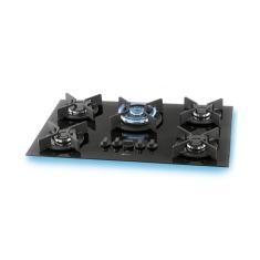 Fogão Cooktop Fischer 5Q TC Infinity Gás Mesa Vidro Preto 57077