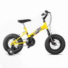 Bicicleta Aro 8 Infantil Ultra Bikes Big Fat, Amarelo, Aro 8