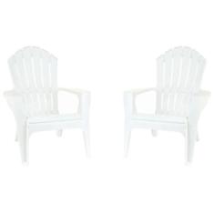 Kit 2 Poltronas Miami Branca Área Externa Jardim - Garden Life, Miami