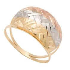 Anel de Ouro 18k Maglieria - Meu Anel, 14