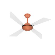 Ventilador Teto Tech Cobre 4 Pás Potente Varanda Ventax 220V