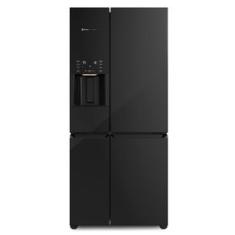 Refrigerador French Door Pro Series Electrolux de 04 Portas Frost Free com 541 Litros FlexiSpace Black - IQ8IB