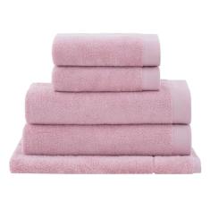 Jogo de Toalhas Buddemeyer Dual Air Banho Rosa 5 peças