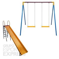 Playground Escorregador e Balanço Esportes Express Cód. 1507