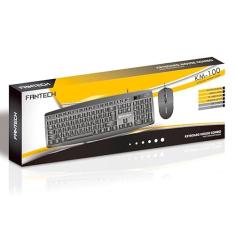 Kit Teclado e Mouse Teclas Silenciosas Fantech KM-100