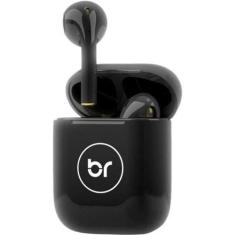 Fone de Ouvido Bright Bluetooth Sem Fio Preto, Preto