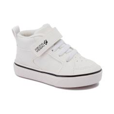 Tênis Cano Médio Klin Freestyle Baby Branco e Preto 259.064-Masculino