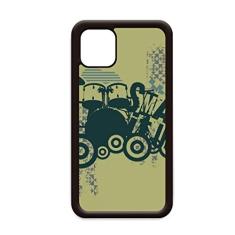 Capa para celular Apple Mobile com estampa de música Graffiti Street para iPhone 11 Pro Max