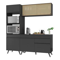 Armário de Cozinha Compacta 3 peças Mp3695.895 Veneza Preto