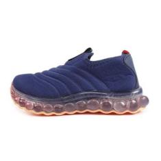 Tenis Botinho Infantil Com Luz De Led Colorida - BT1201-Masculino