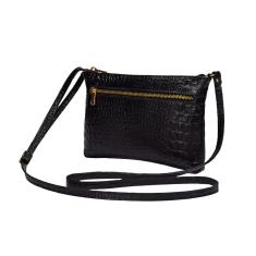 Bolsa Feminina Transversal Pequena em Couro Barata Madamix