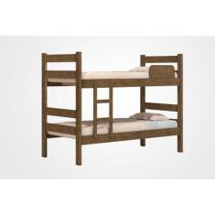 Beliche / Cama Solteiro 100% MDF Estrado em eucalipto Reforçada com Es