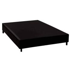 Cama Box Base Casal Universal Courano Black (138x188x20) - Costa Rica