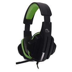 Headset Gamer P2 Preto/Verde Multi - PH123