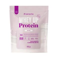 Whey Up Protein 3W Sabor Neutro 840g Sanavita