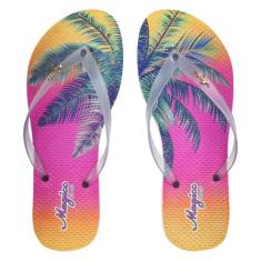 Bolsa Feminina Impermeavel Com Chinelo Transparente Coqueiro Magicc Bo