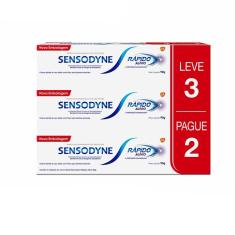 Creme Dental Sensodyne Rápido Alívio 90g Leve 3 Pague 2