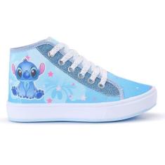 Tênis Feminino Infantil Casual Stit Botinha Menina Escolar - Lukys, Az