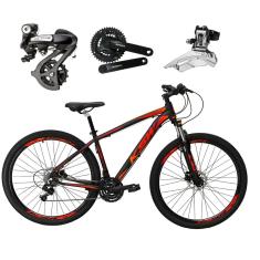 Bicicleta Aro 29 Ksw Xlt Câmbios Shimano Altus 24V Freios a Disco Hidráulicos Suspensão com Trava-Unissex