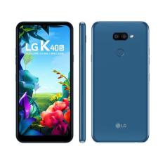 Smartphone Lg K40s 32Gb Azul 4G Octa-Core 3Gb Ram - 6,1 Câm. Dupla + S