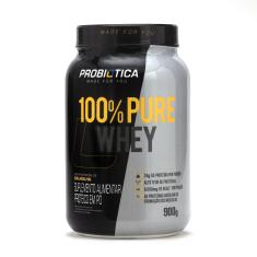 Suplemento Alimentar Protéico em Pó 100% Pure Whey Probiotica Sabor Baunilha 900g 900g