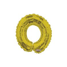 Regina 106997.7, Balão Metalizado Mini Shape Letra O Pack, Dourado