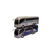 Kit brinquedo ônibus em miniatura cometa dino e halley 48cm