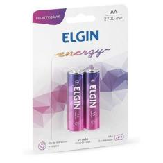 Pilha Recarregavel Aa Ni-Mh 2700 Mah C/2 82174 Elgin, 2