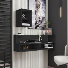 Escrivaninha Suspensa 135cm TOK Glamour - Belaflex