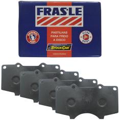 Kit Pastilha Freio Toyota Hilux 2008 A 2012 Dianteira Frasle