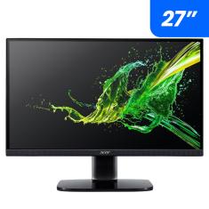 Monitor Gamer LED 27 Acer Full HD KA272 com amd FreeSync, Flicker-Less, ZeroFrame Design e Entrada hdmi