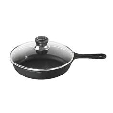 Frigideira Lider Cabo Ferro Tampa Vidro Santana 26 Cm