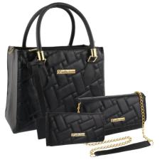 Bolsa Feminina Grande Moda Casual + Bolsa Flap + Carteira