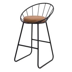 Banqueta Cozinha Banco para Bancada Sunset Média Área Gourmet Churrasqueira Preto/Kaki