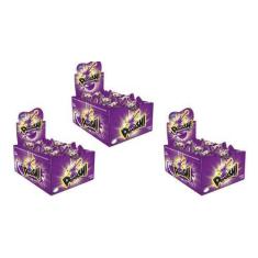 Kit C/3 Chicle Arcor Poosh 200g Uva