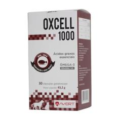 Oxcell 1000 Suplemento Cães e Gatos 30 Cápsulas Avert