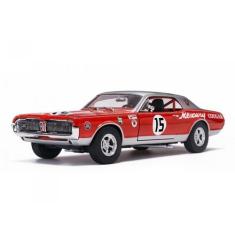Miniatura 1/18 Mercury Cougar Racing 15 1967 Sun Star Ferro, Vermelho