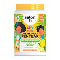 Creme para Pentear Salon Line Kids Melão Cachinhos Poderosos 1Kg