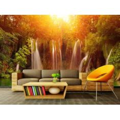 Papel de Parede Paisagens Cachoeira27 - 1,00 X 2,00 - Voce Decorando